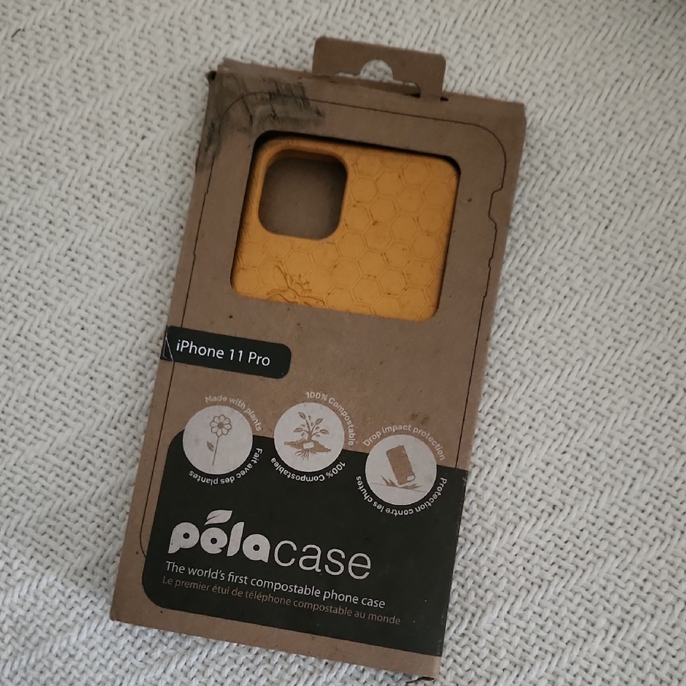 PelaCase Compostable Phone Case for iPhone 11 Pro — Yellow